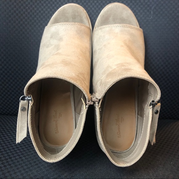 NWOT open toe booties wide width - Picture 8 of 11